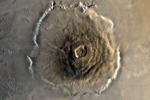 L’Olympus Mons su Marte.