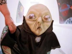 Un manichino di alieno a Roswell