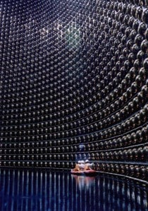 Una delle piscine per la ricerca dei neutrini realizzata dall’idea di Bruno Pontecorvo.