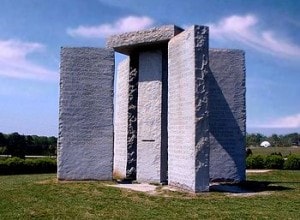 Il Georgia Guidestones.