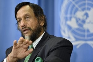 Il premio Nobel per la Pace e presidente dell’IPCC, l’indiano Raiendra Kumar Pachauri.