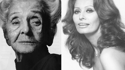 sofia loren e rita levi montalcini foto