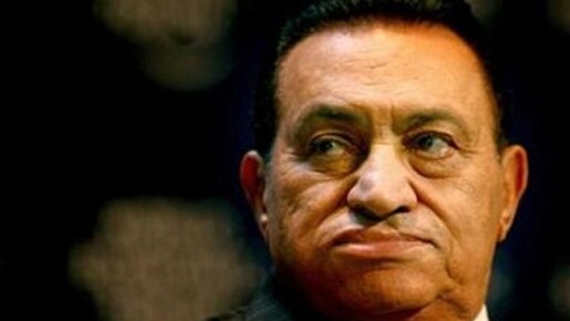 Hosni Mubarak Presidente dell'Egitto