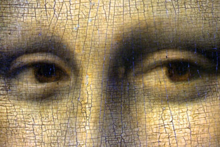 occhi della gioconda il mistero delle lettere in essi incise