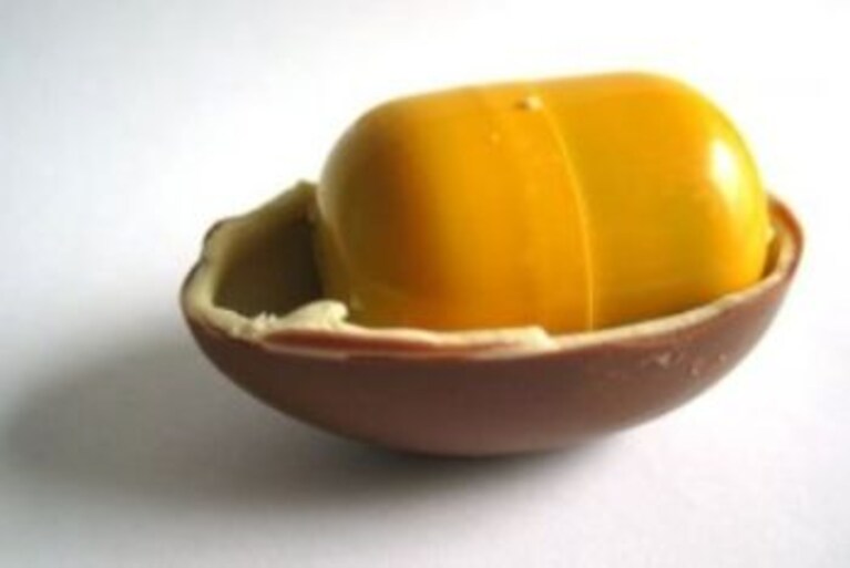 l'interno dell'ovetto kinder