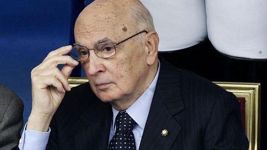 Il Presidente della Repubblica Giorgio Napolitano
