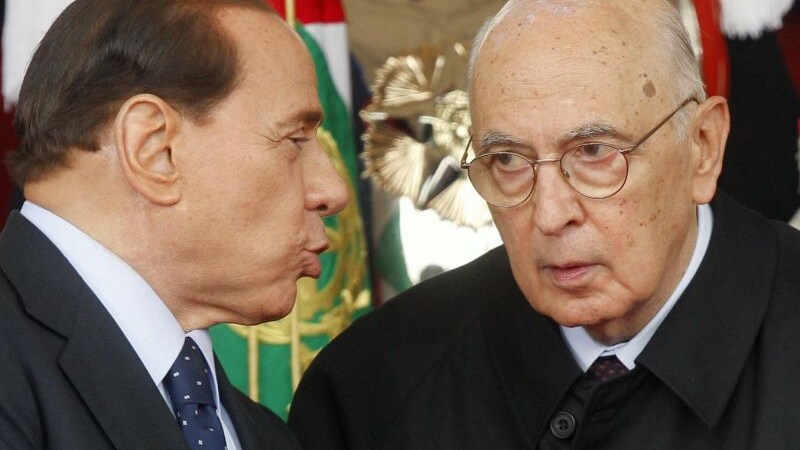 Napolitano e Berlusconi a colloquio