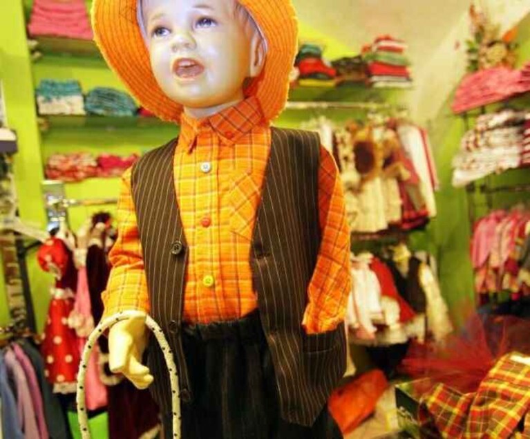 il costume di carnevale napoletano ispirato a michele misseri