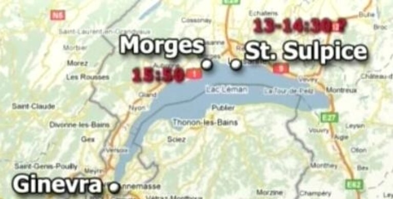 la distanza da saint sulpice a morges