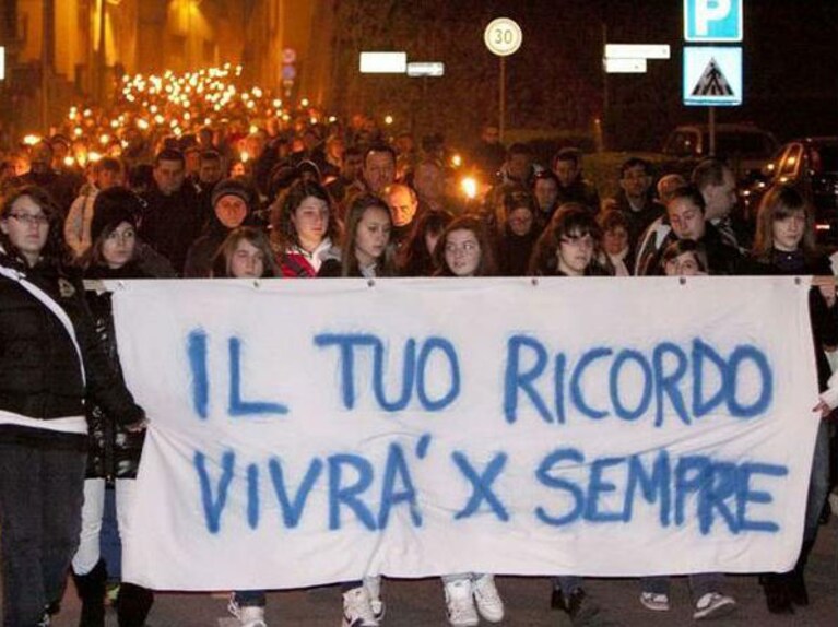 corteo ricordo di Yara