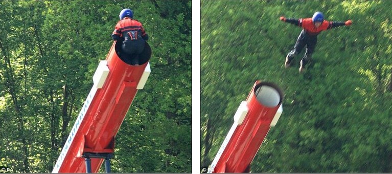 uomo cannone è morto nel kent durante uno spettacolo a causa del cedimento della rete di sicurezza