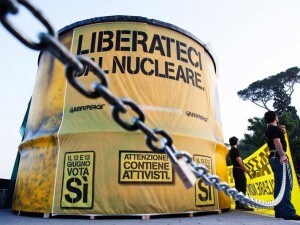 Greenpeace contro il nucleare