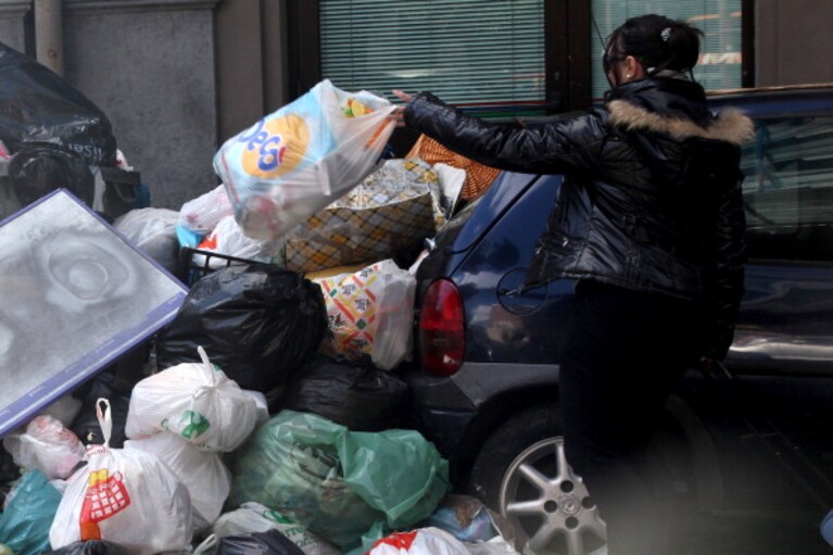 Immondizia a Napoli