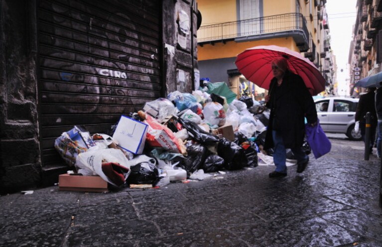 Immondizia a Napoli