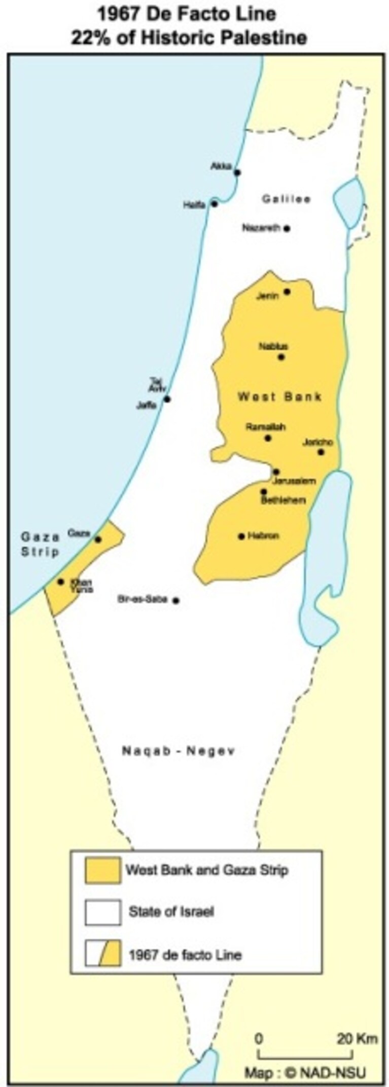 insediamenti israeliani in Palestina
