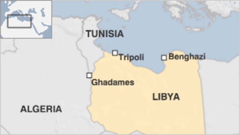 La città dove sarebbe nascosto Muammar Gheddafi, protetto dai tuareg