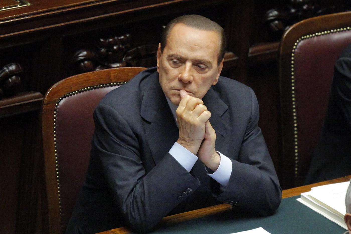 Berlusconi in Aula