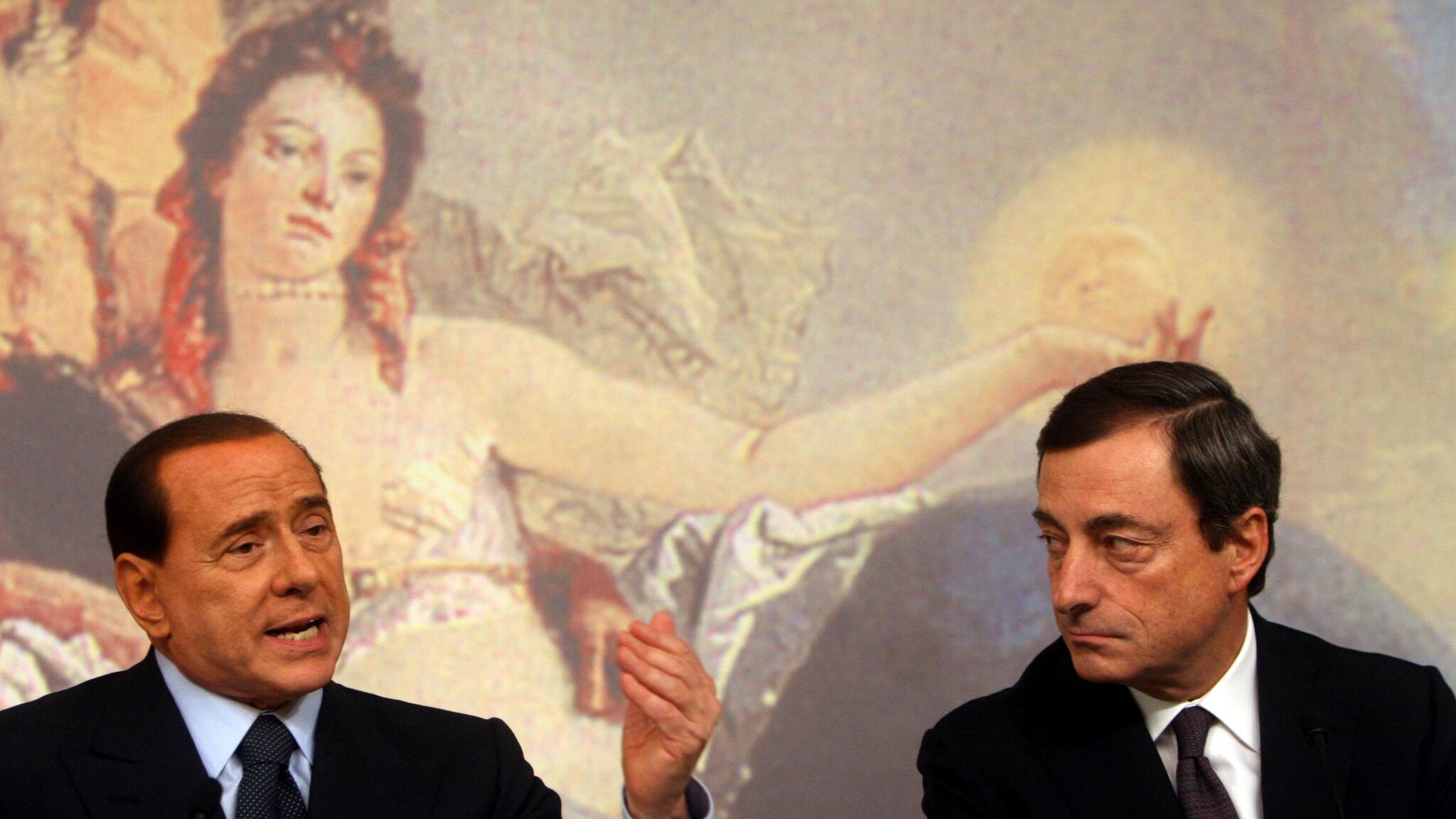 Mario Draghi, Silvio Berlusconi