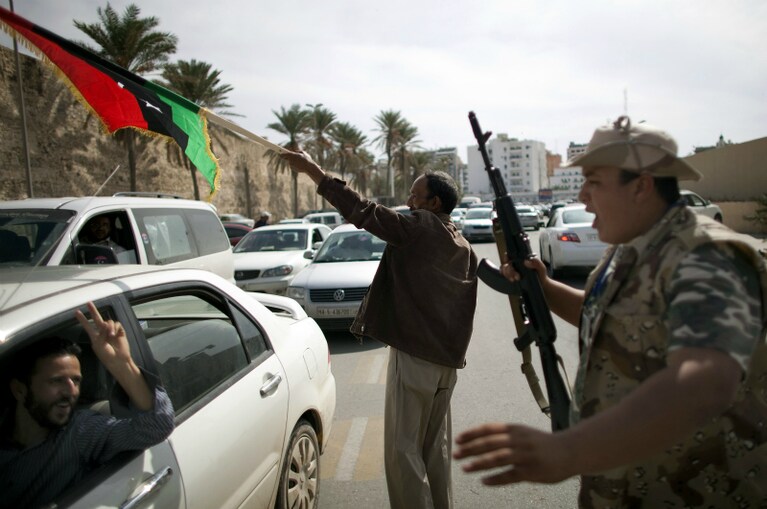 gheddafi catturato e ucciso