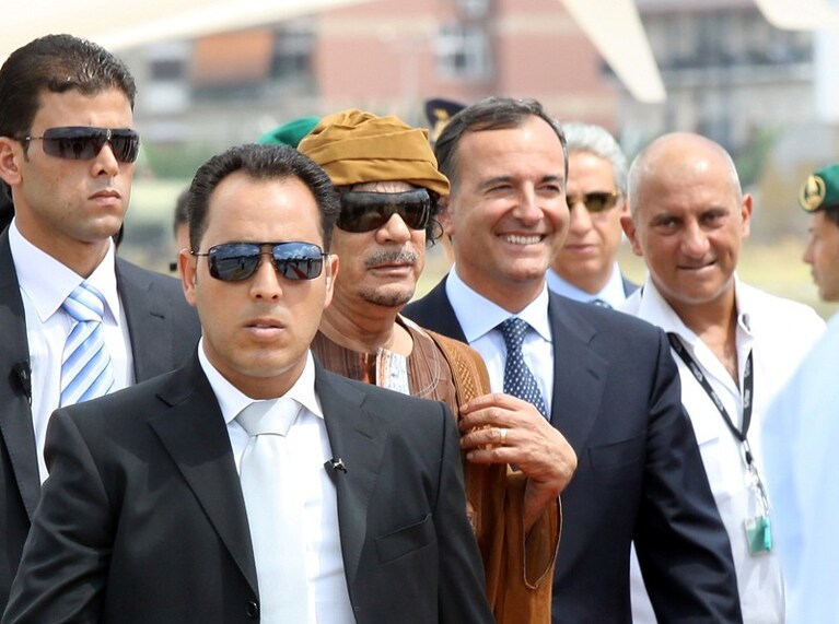 I primi commenti del governo italiano sulla morte dell'ex rais