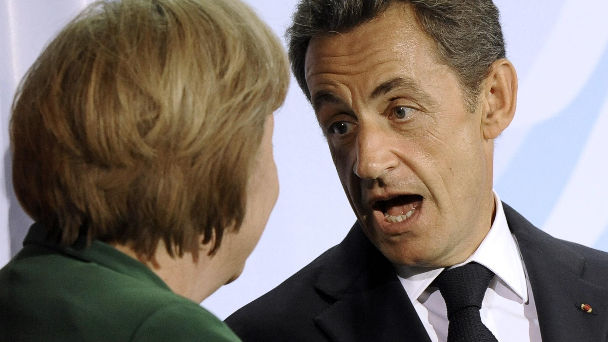 Angela Merkel, Nicolas Sarkozy
