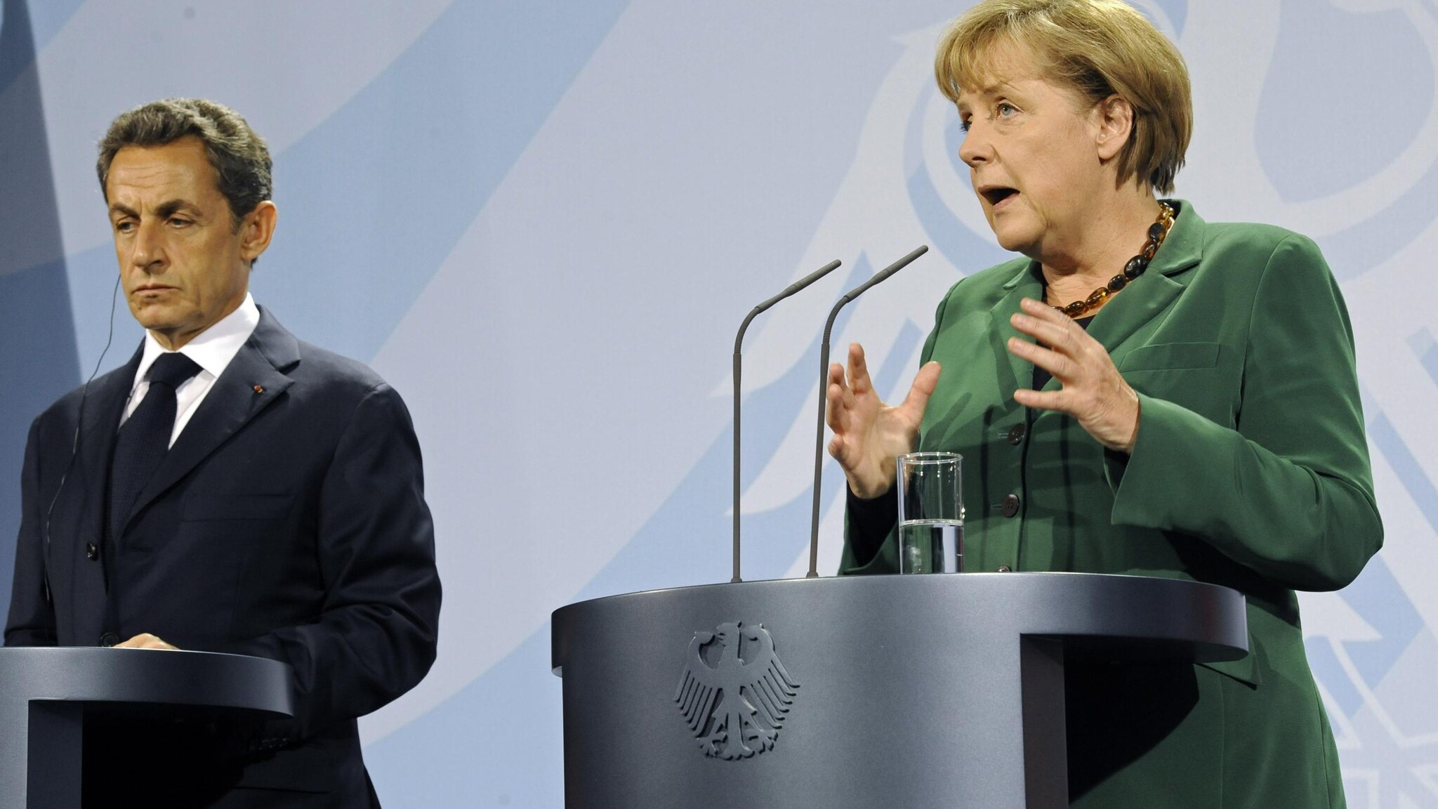 Angela Merkel, Nicolas Sarkozy