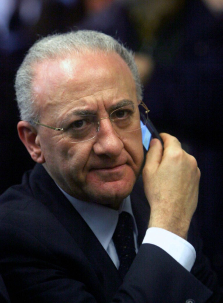vincenzo de luca, sindaco di salerno