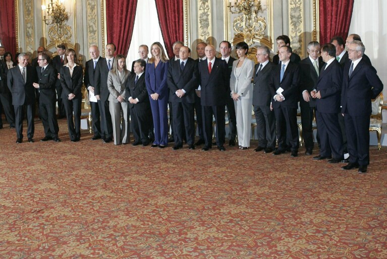 I ministri del Governo Berlusconi