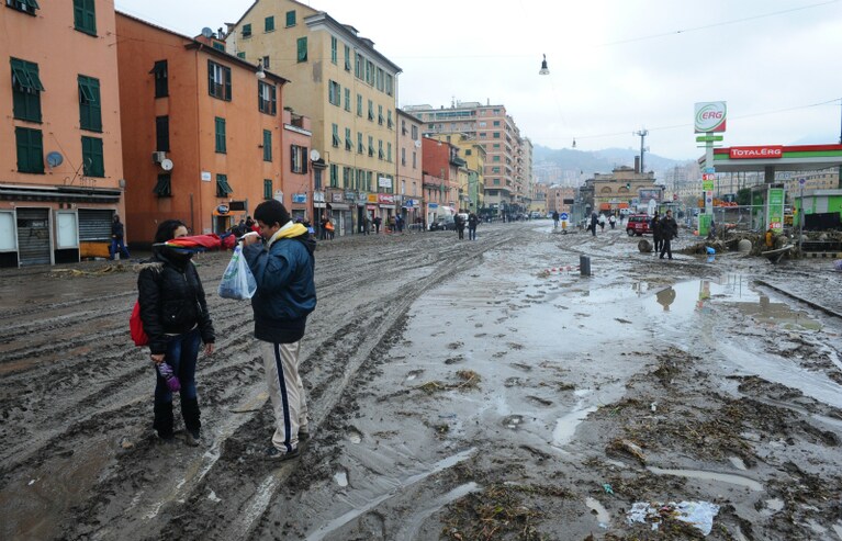 maltempo nubifragio Genova