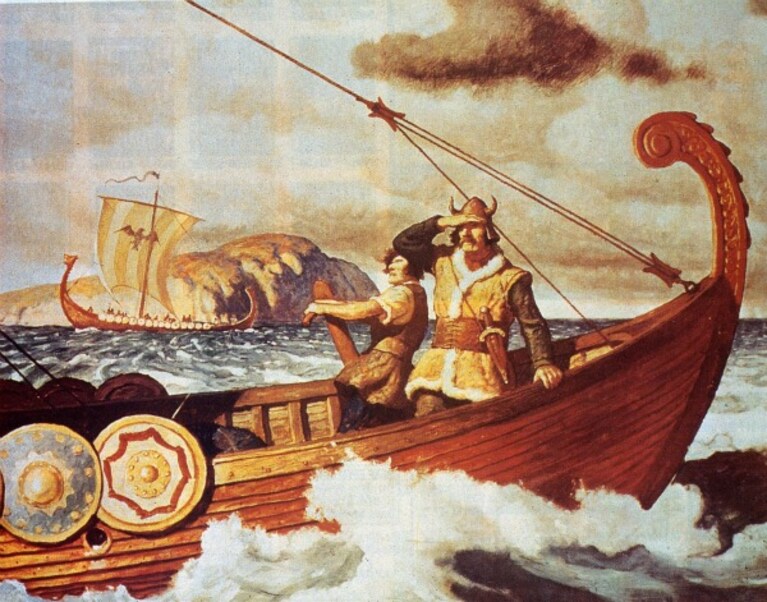 Diversi secoli prima di Cristoforo Colombo i Vichinghi giungevano in America, come fu loro possibile navigare nell'oceano tanto a lungo senza una bussola ce lo spiega uno studio recente, sulla base di un'affascinante leggenda del popolo nordico.