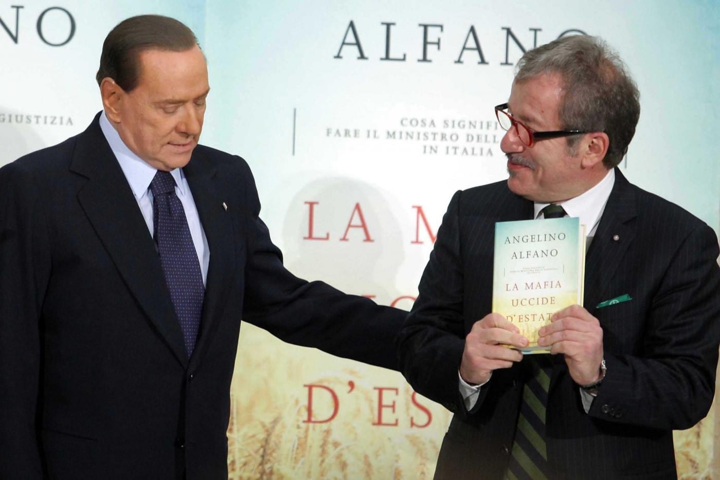 Presentazione libro Angelino Alfano ' la mafia uccide in estate'