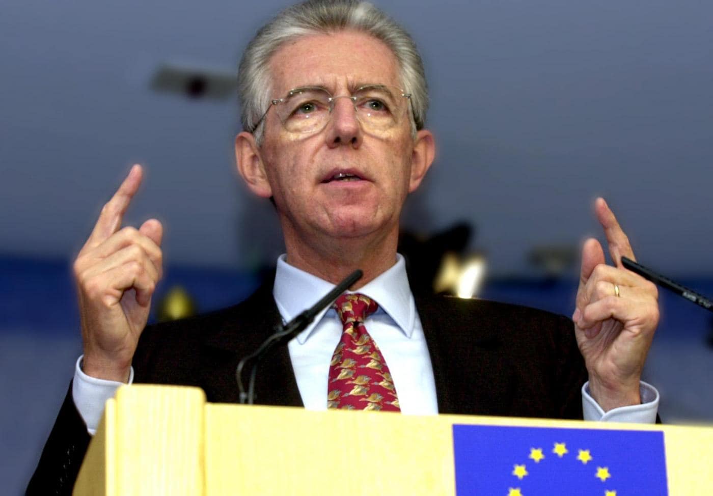 Mario Monti, nominato Senatore a vita il 9 novembre del 2011 avendo illustrato la Patria per altissimi meriti nel campo scientifico e sociale, una carriera all'insegna della fede nell'Europa.