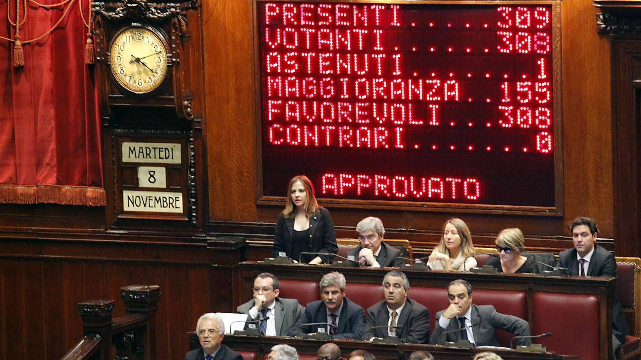 Camera - votazione rendiconto