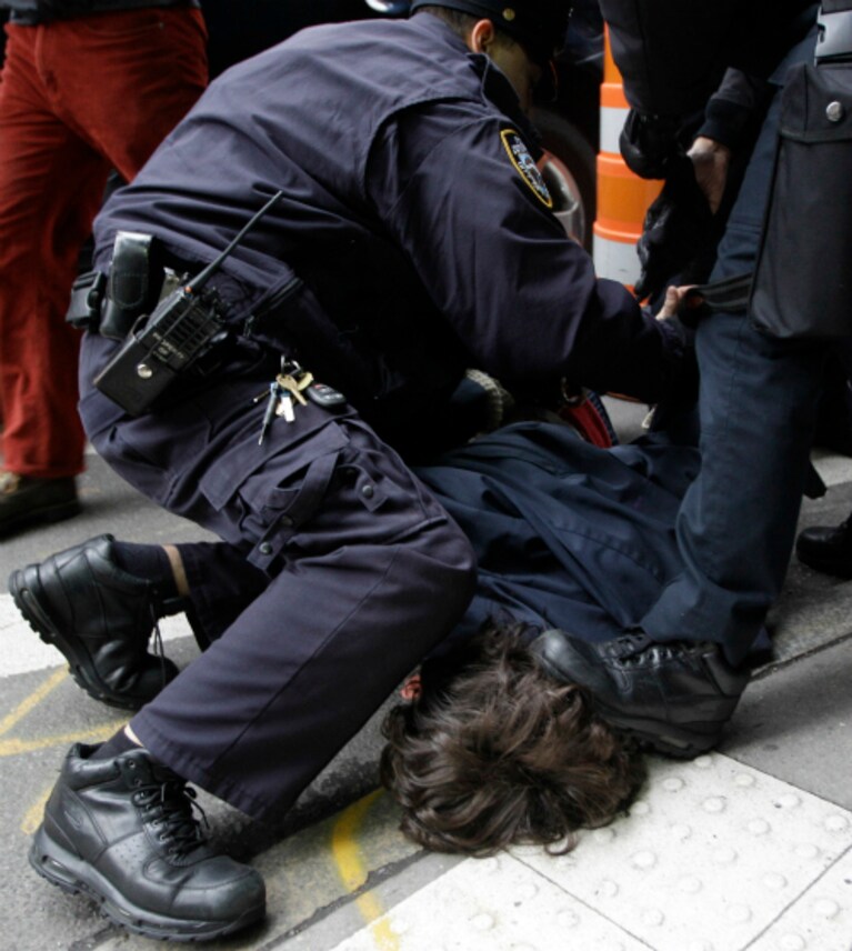 arresti occupy wall street