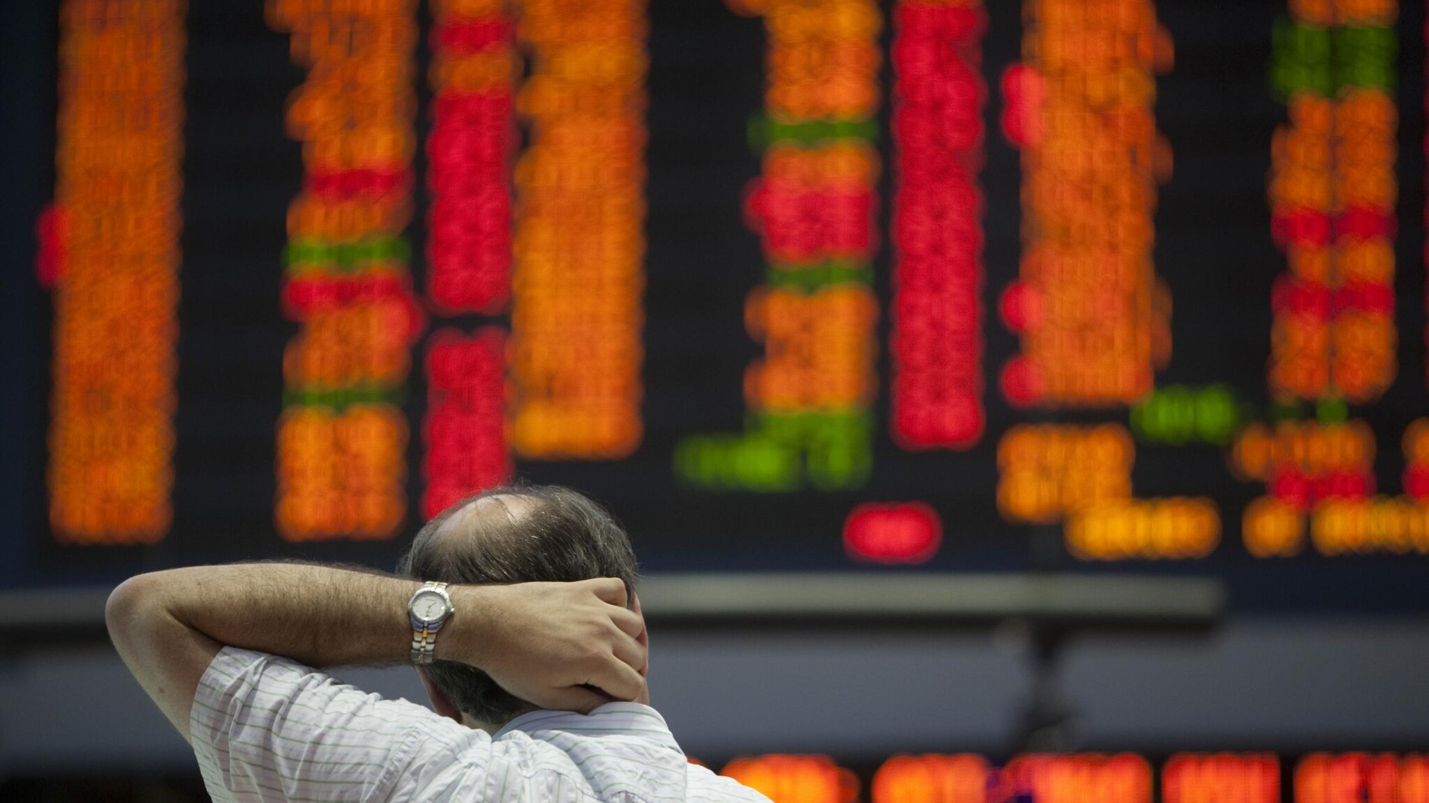 borse in negativo