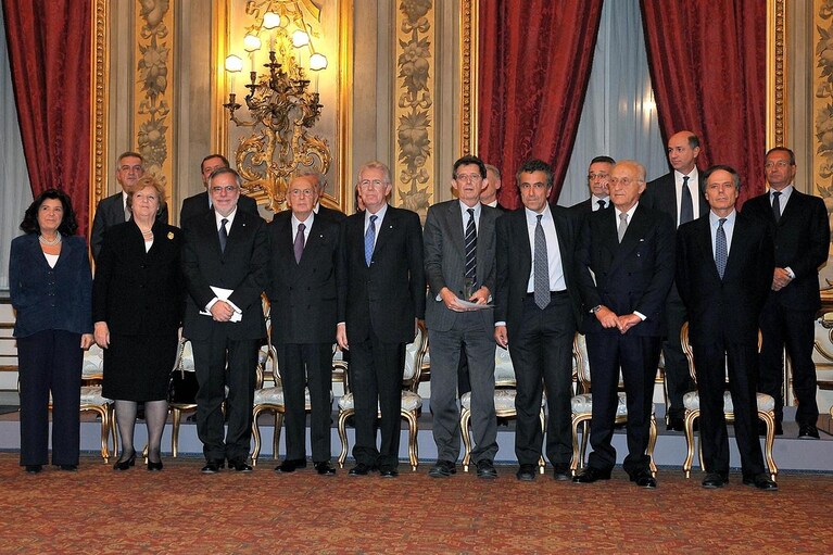 i nuovi Ministri del Governo Monti