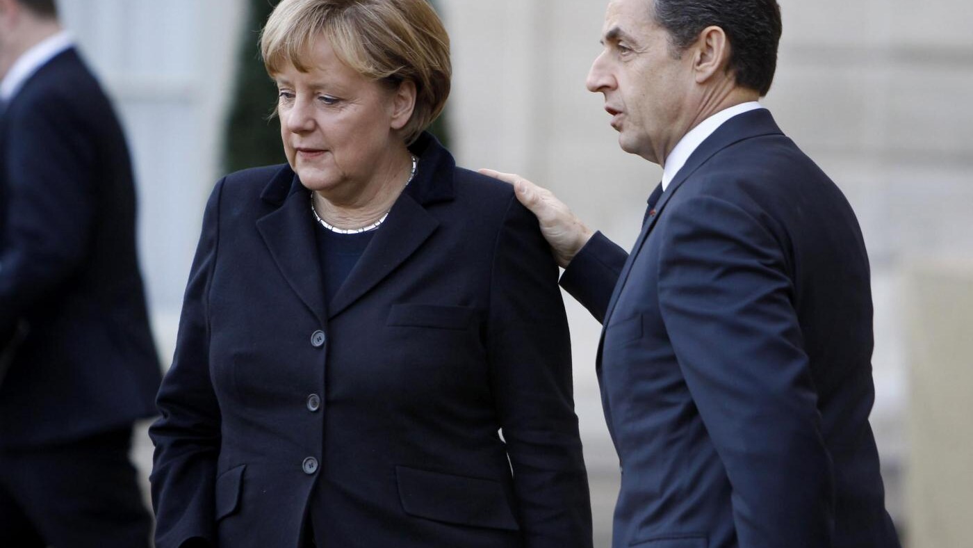 La cancelliera tedesca e il premier francese