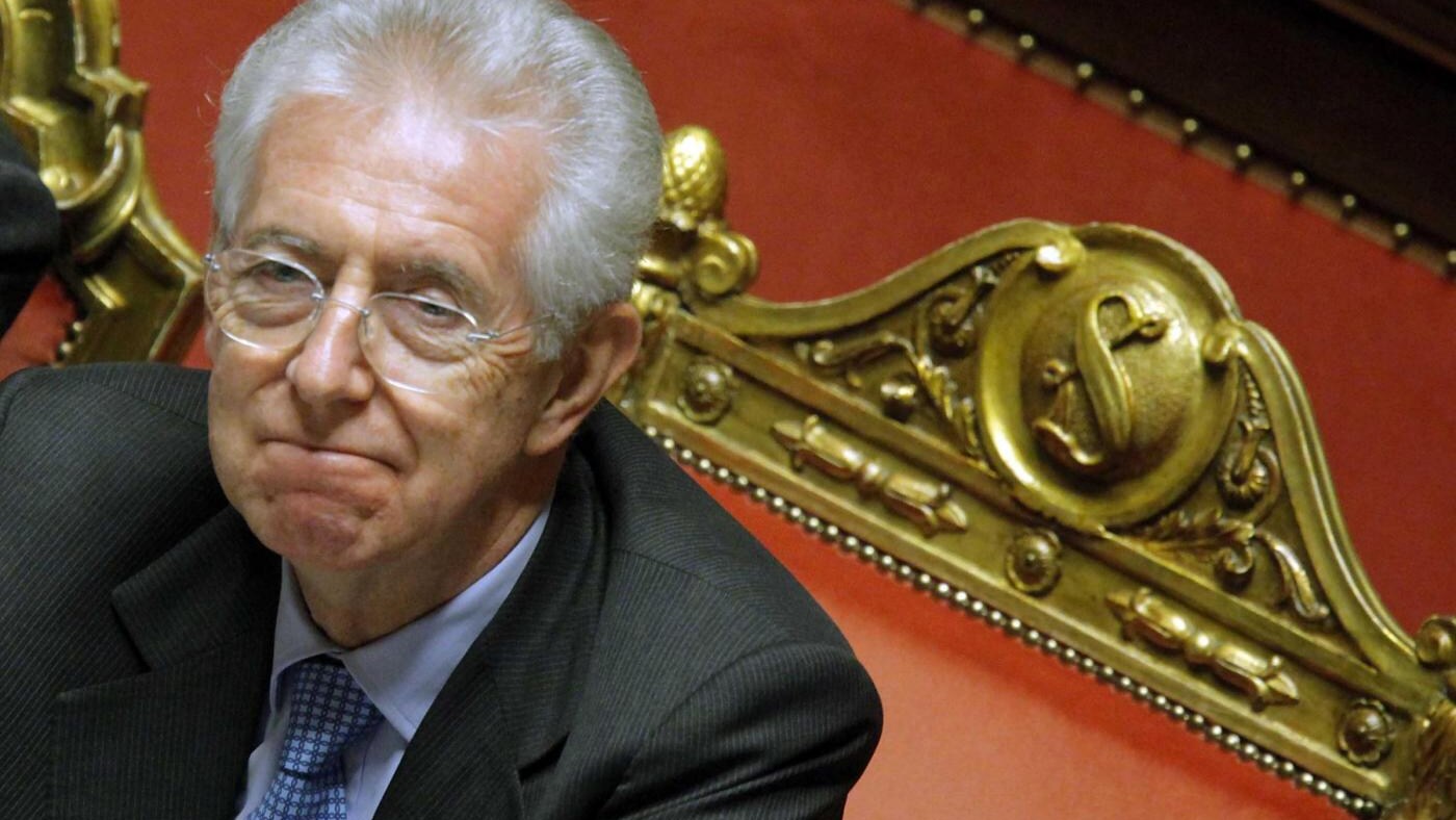 Monti illustra la manovra a Palazzo Madama