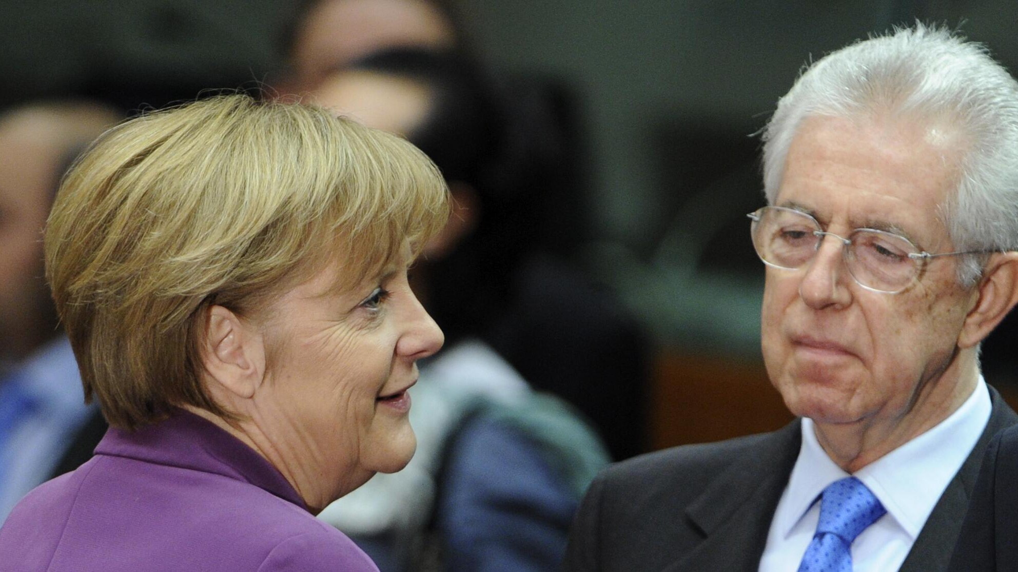 Angela Merkel Mario Monti