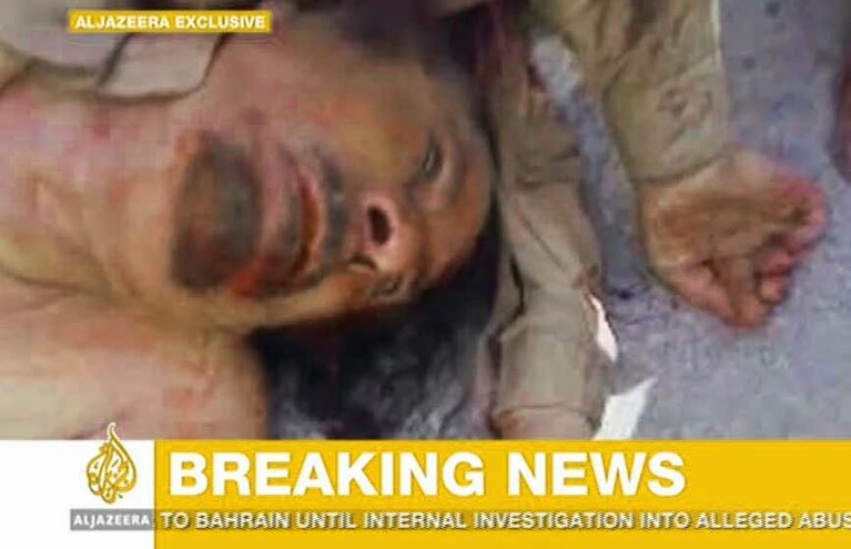 Muammar Gheddafi morto