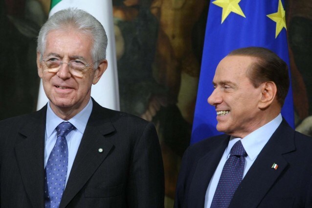 Il sottosegretario all'economia Polillo, incalzato da Di Pietro a Ballarò, ammette che la gara per le frequenze del digitale terrestre non è stata fatta perché avrebbe scontentato il Pdl, uno dei partiti che appoggiano il Governo Monti in Parlamento.