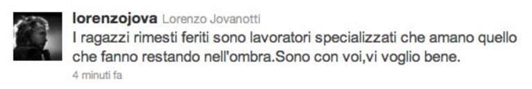 tweet 3 jovanotti