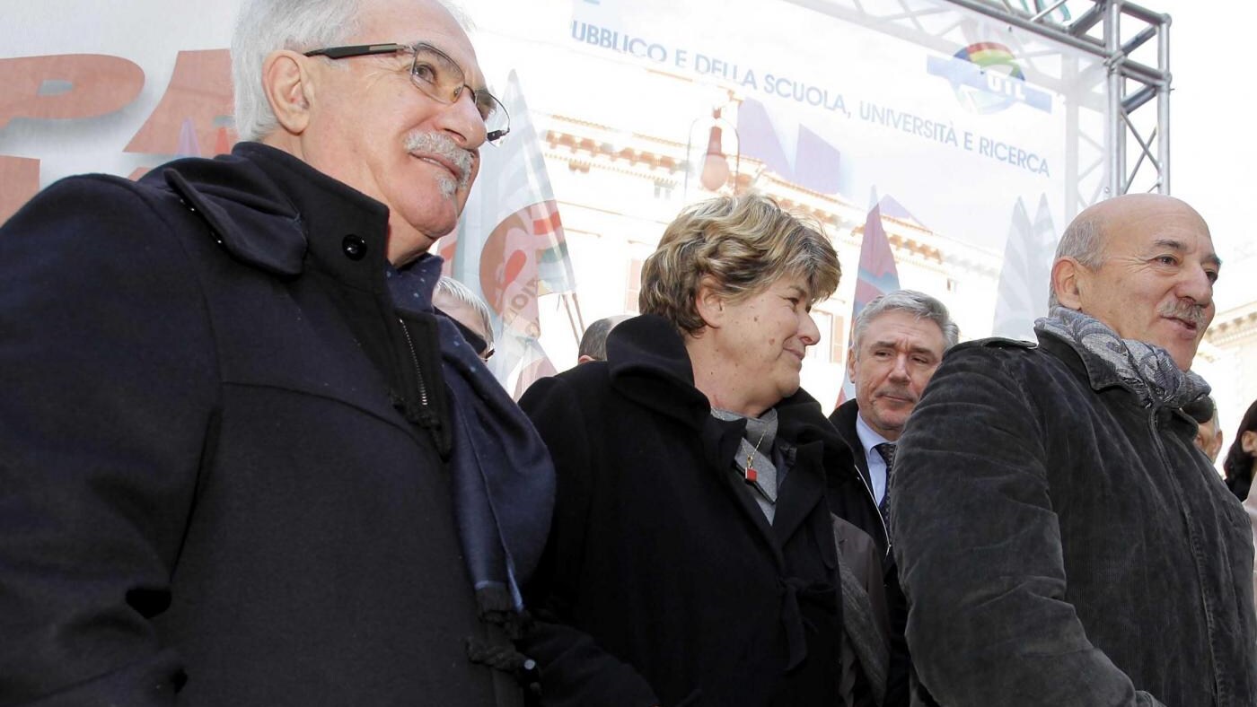 i leader delle 3 sigle sindacali