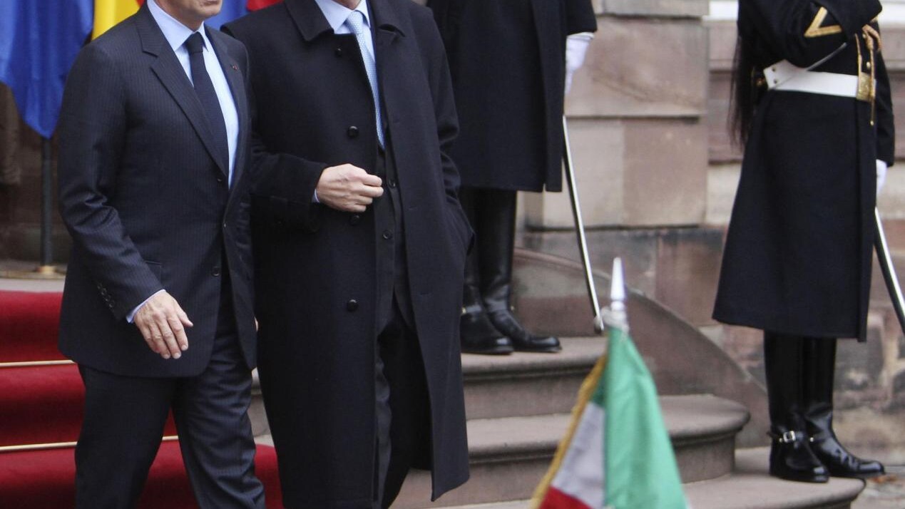 Monti e Sarkozy