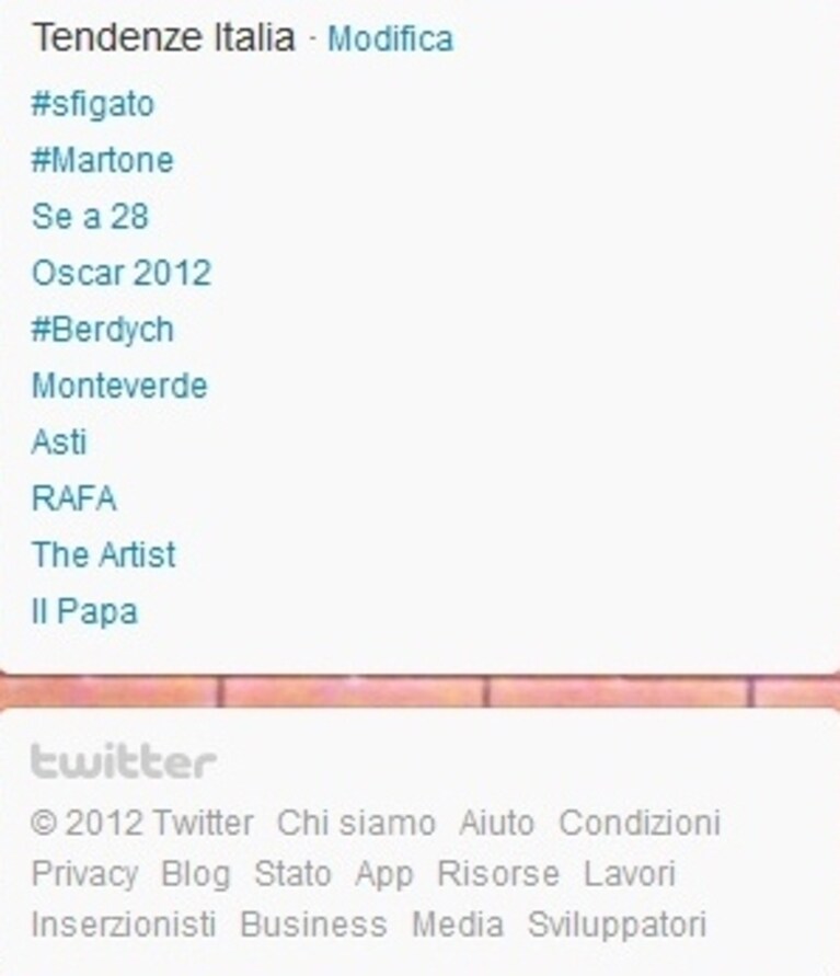 martone su twitter