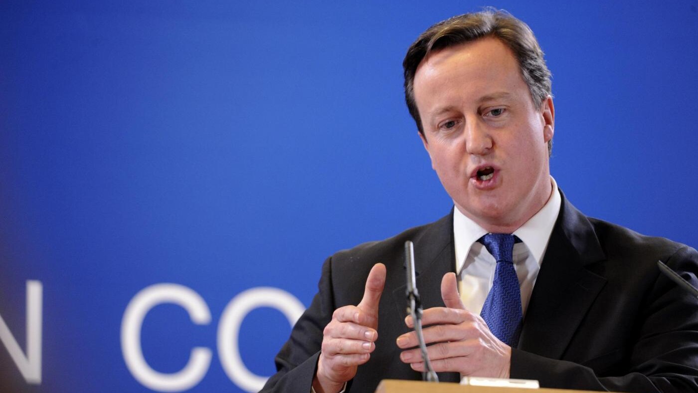 Il premier britannico Cameron