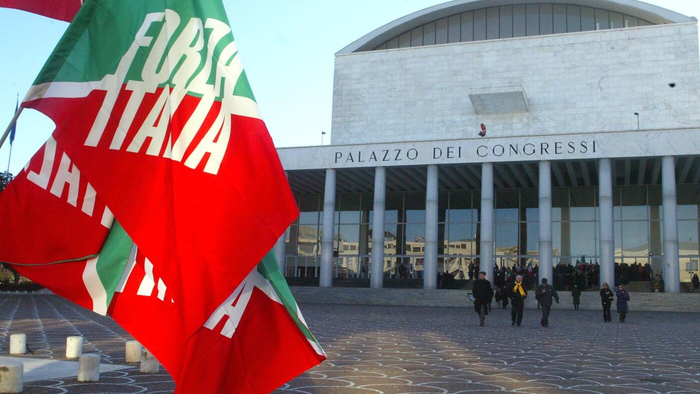 Manifestazione di Forza Italia