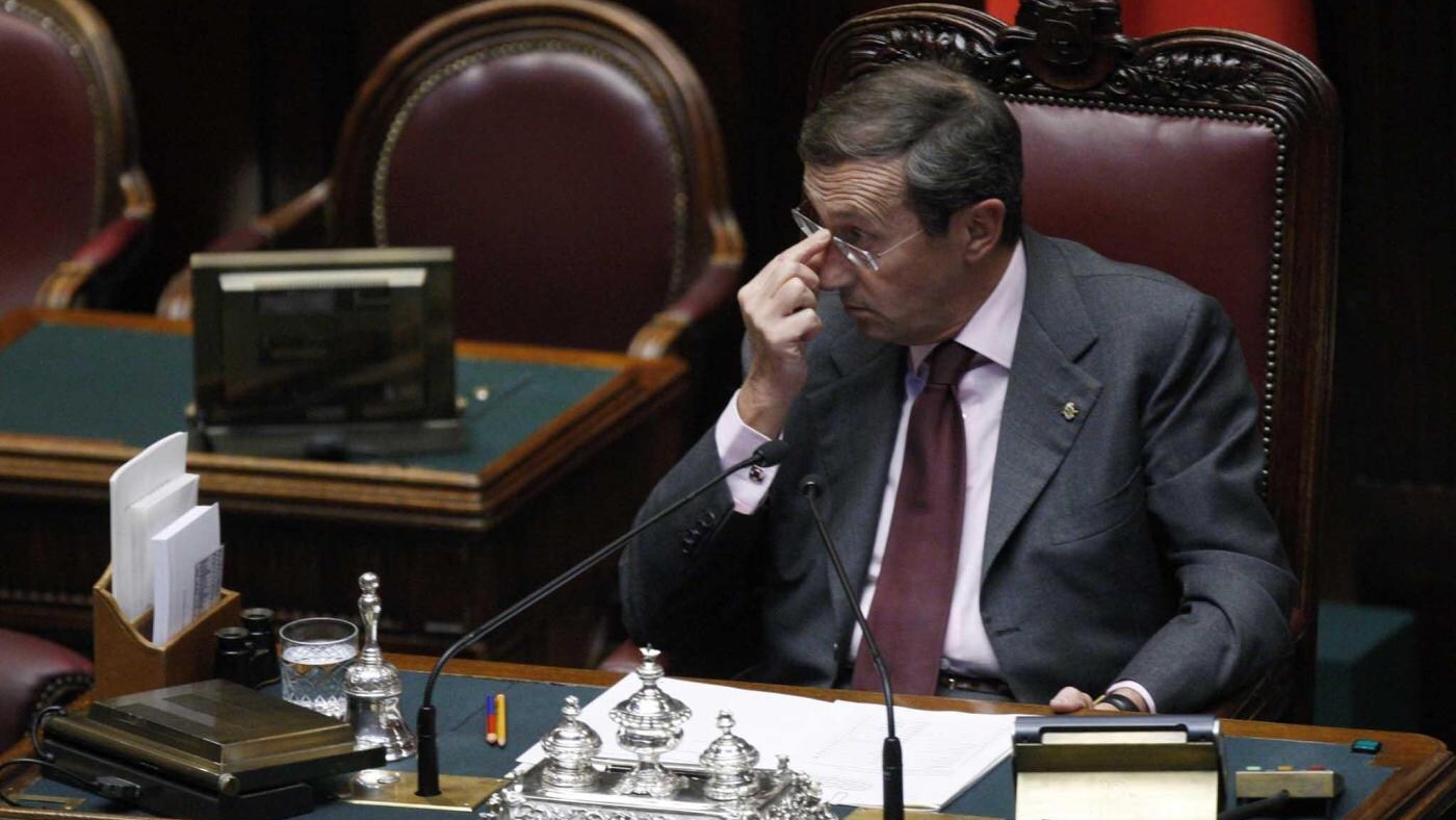 Il Presidente della Camera Fini