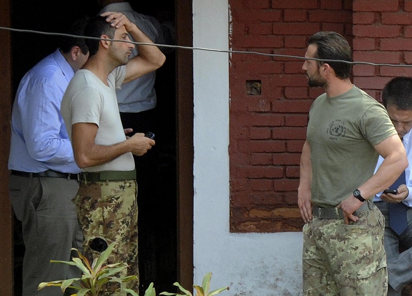 Massimiliano Latorre e Salvatore Girone i due maro accusati di aver ucciso due pescatori