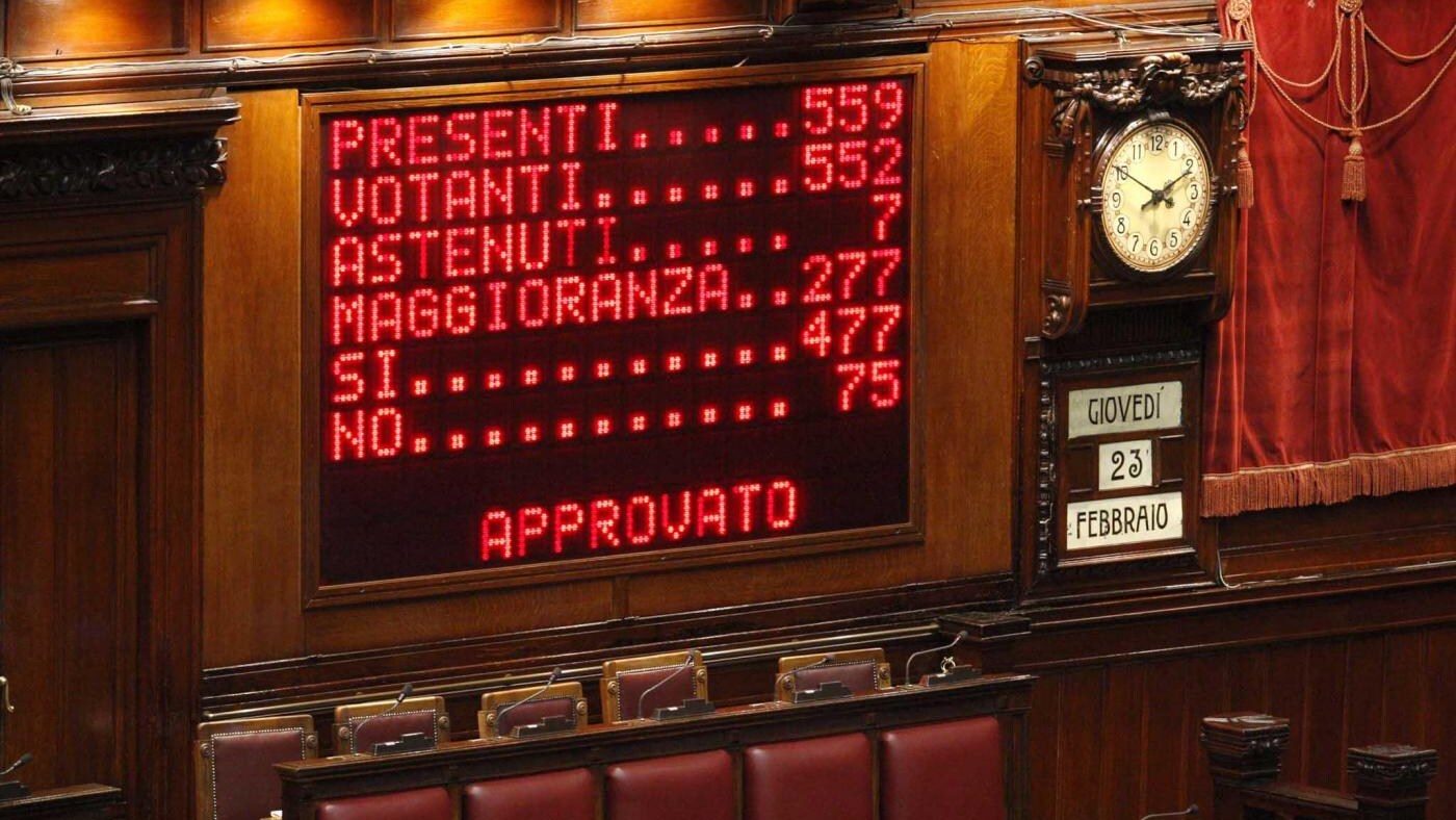 Votazione del milleproproghe alla Camera